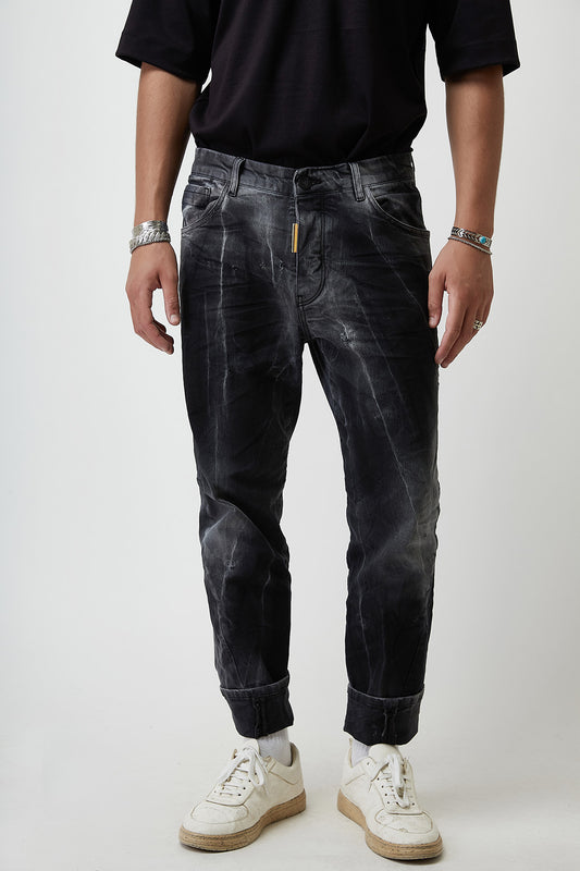 Light Bolt Denim Trousers