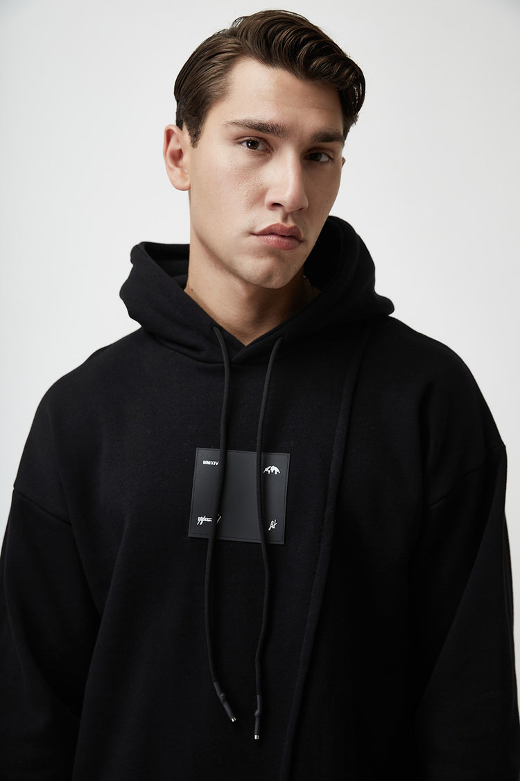 Folded Square Ticket Hoodie