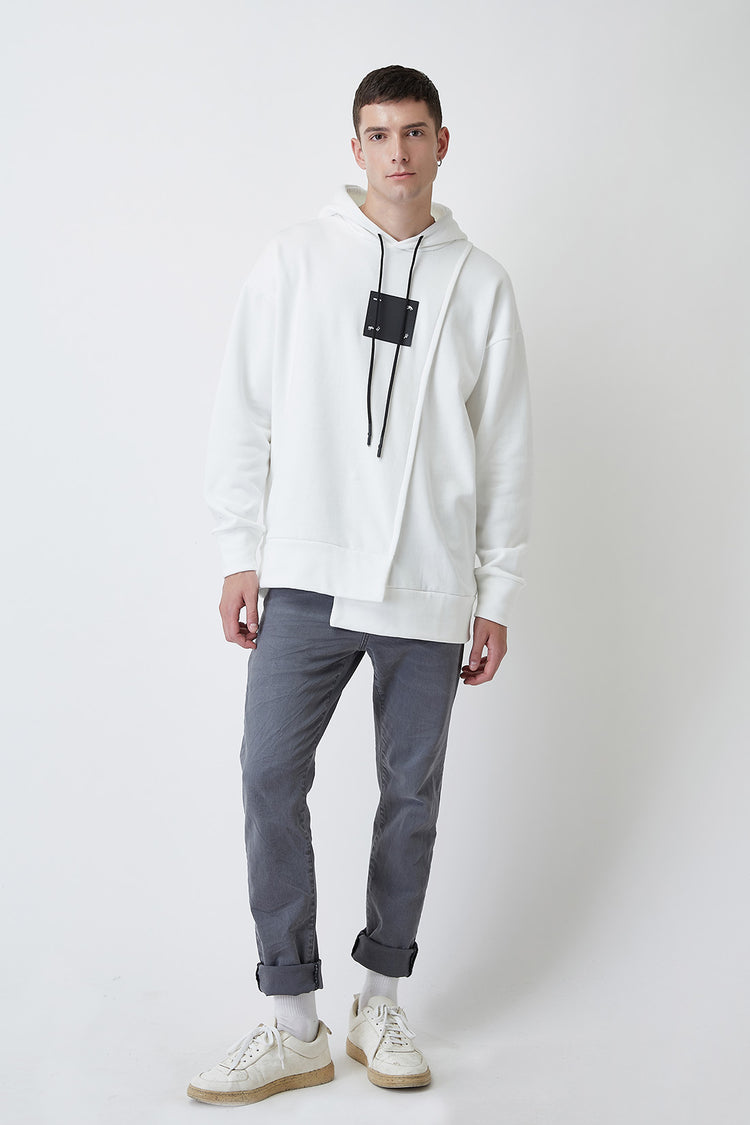 Folded Square Ticket Hoodie