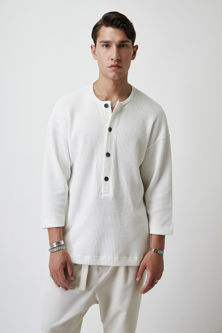 Micro Checked Loose Tees