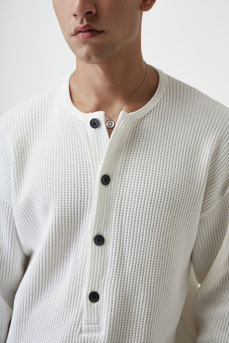 Micro Checked Loose Tees