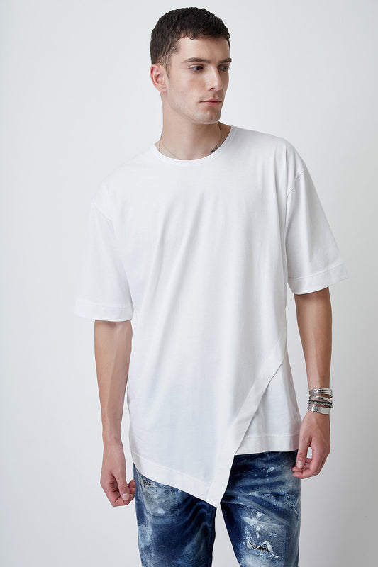 <tc>Asymmetric Line T-shirt</tc>