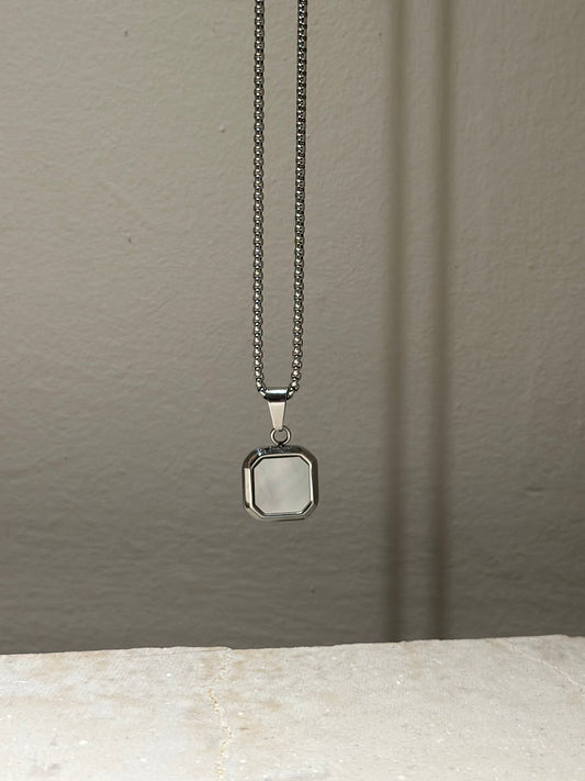 Crystal Mirror Necklace