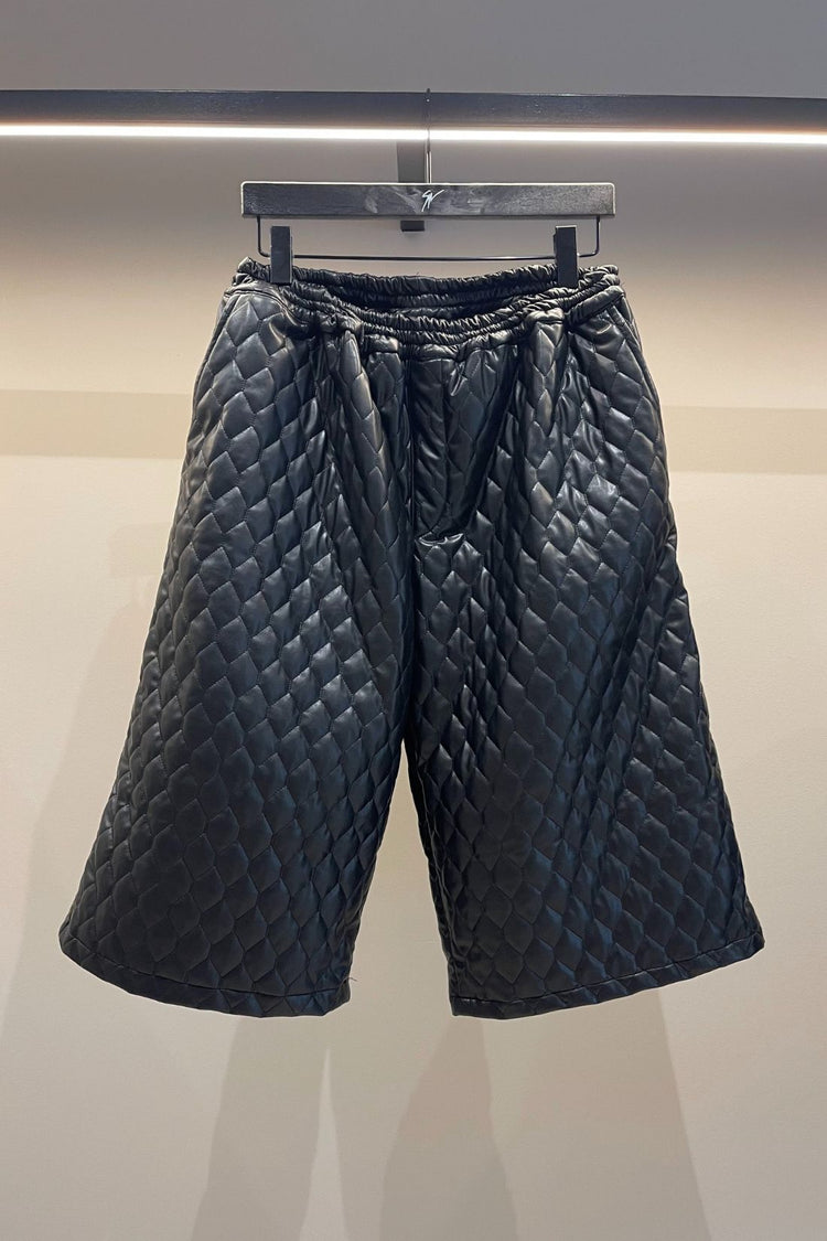 Cross Puffer Shorts