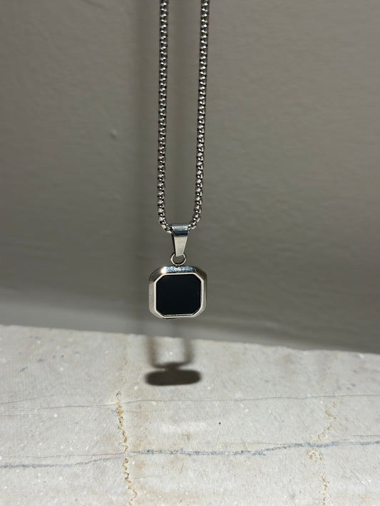 Black Mirror Necklace
