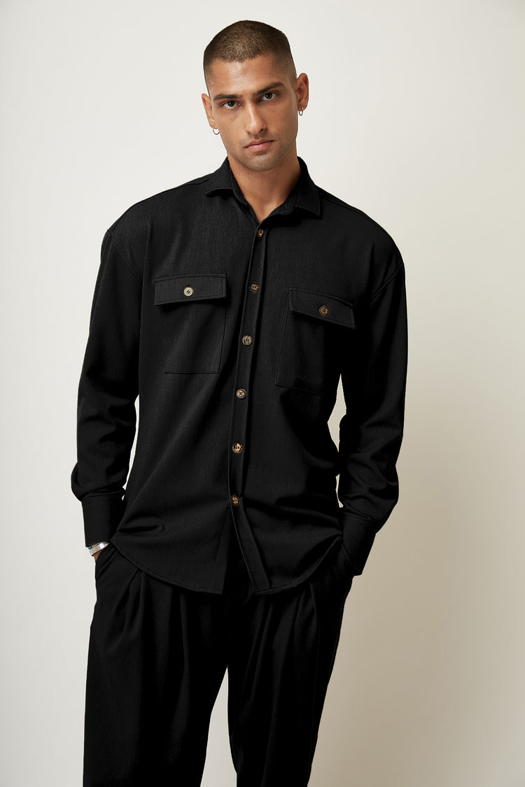 <tc>Graphite Texture Shirt</tc>