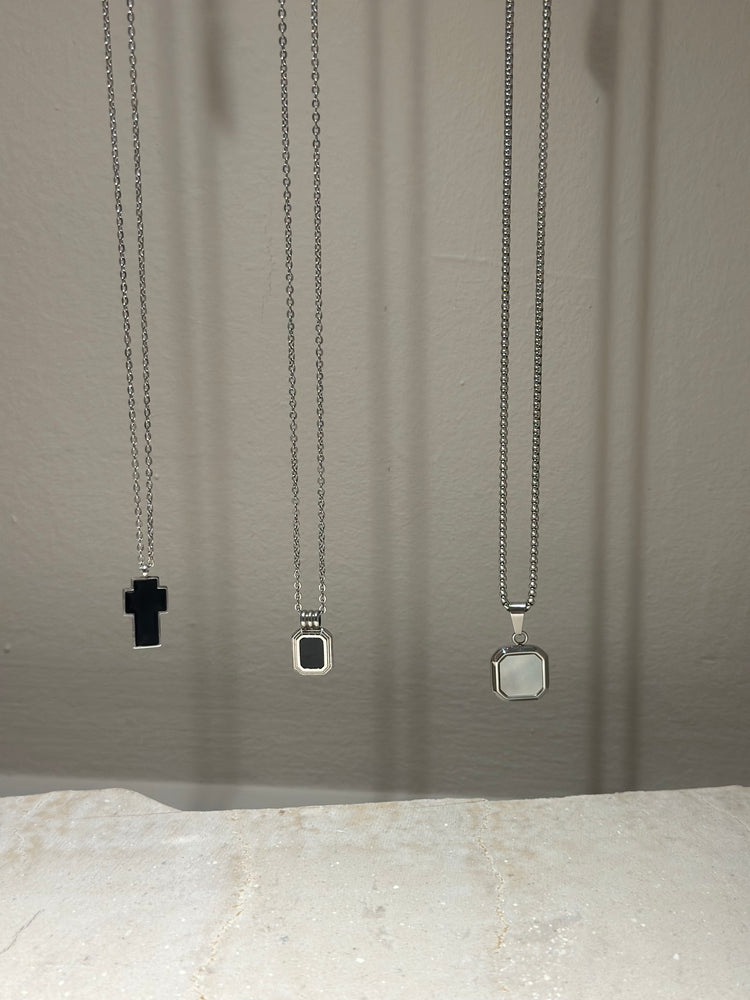 Crystal Mirror Necklace