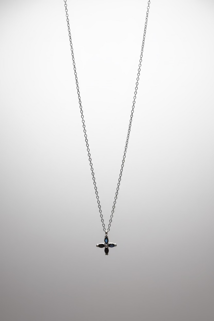 Petal Cross Necklace