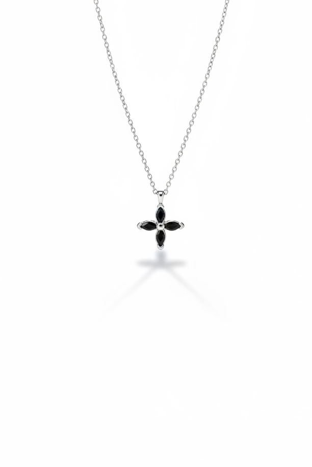 Petal Cross Necklace