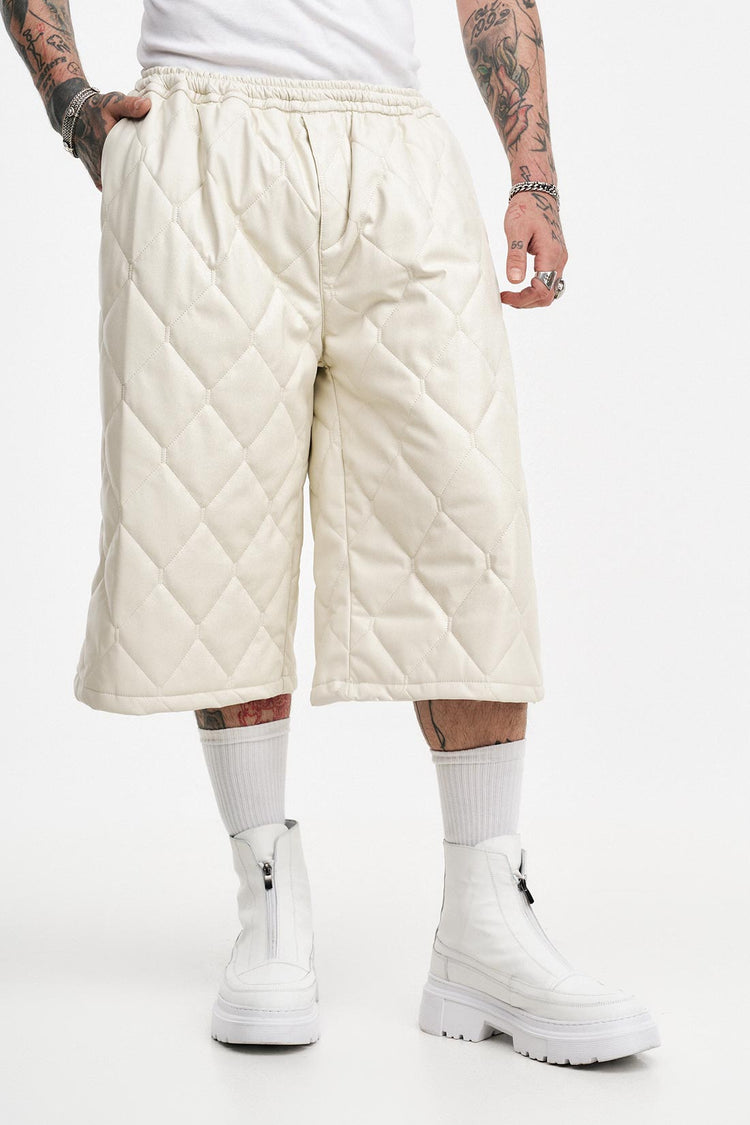 Cross Puffer Shorts