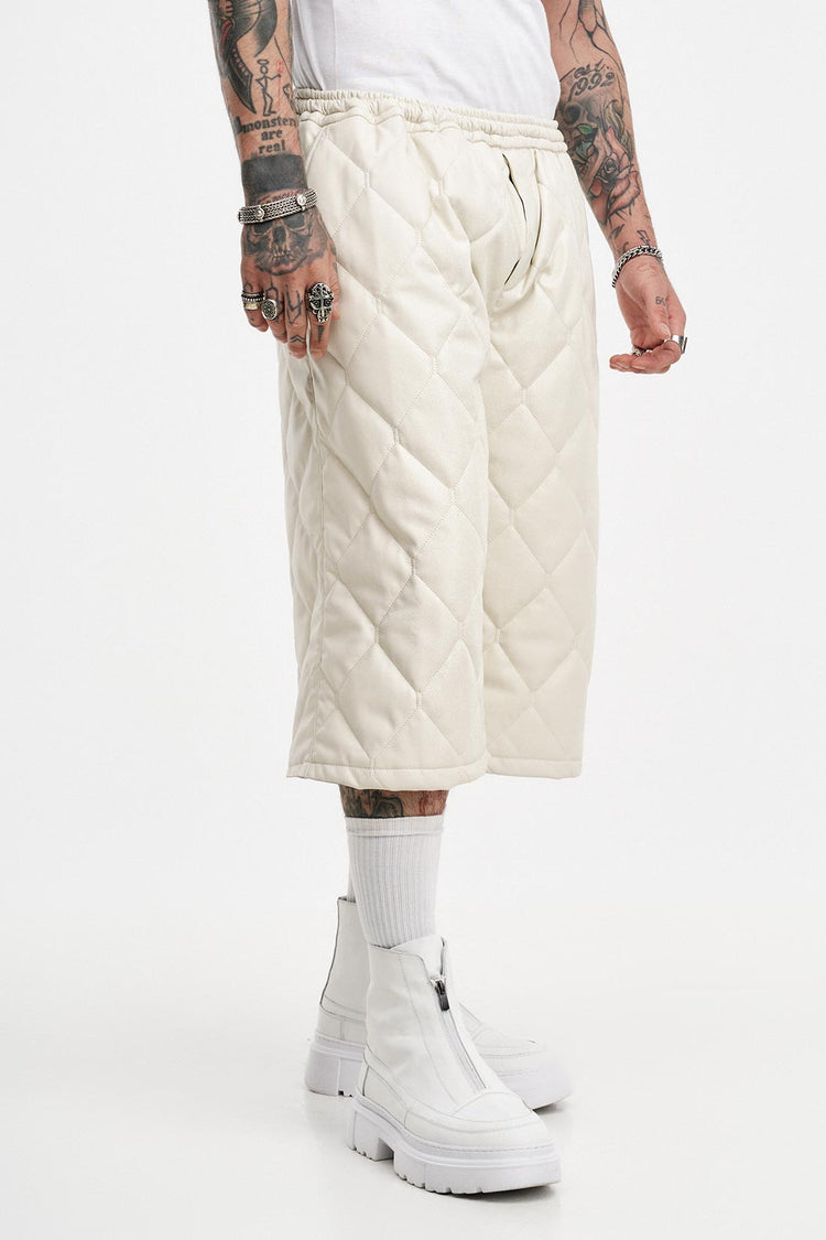 Cross Puffer Shorts