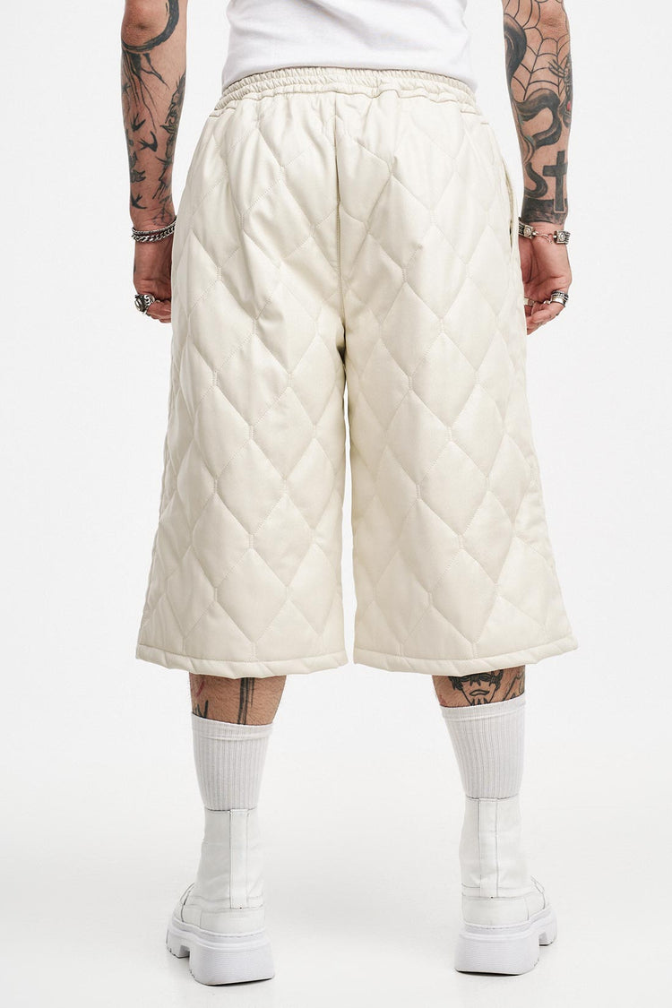 Cross Puffer Shorts