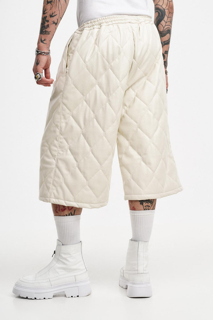 Cross Puffer Shorts