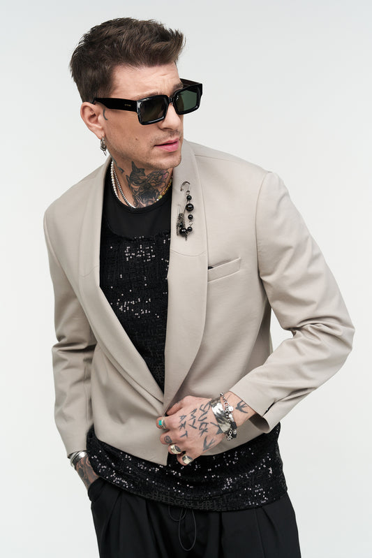 Maltese Crop Blazer