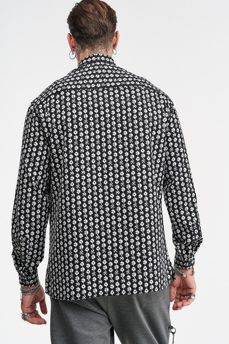 Haunted Patterned Shirt