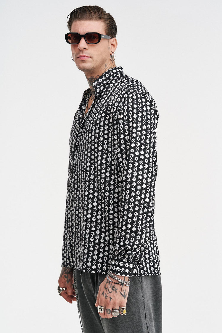 Haunted Patterned Shirt