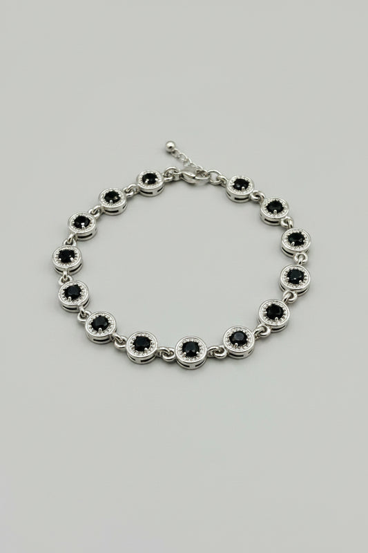 Obsidian Orbit Bracelet