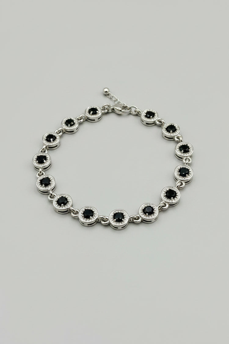 Obsidian Orbit Bracelet