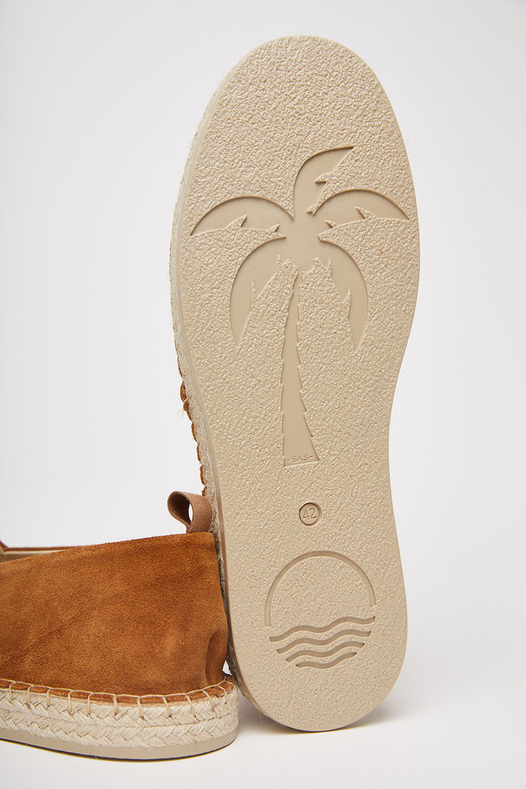 <transcy>Suede Textile Espadrilles </transcy>