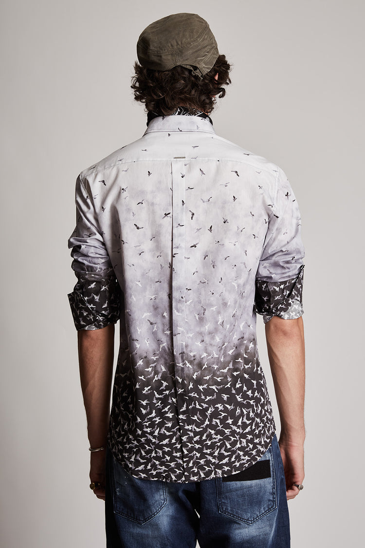 Degrade Sky Printed Shirt