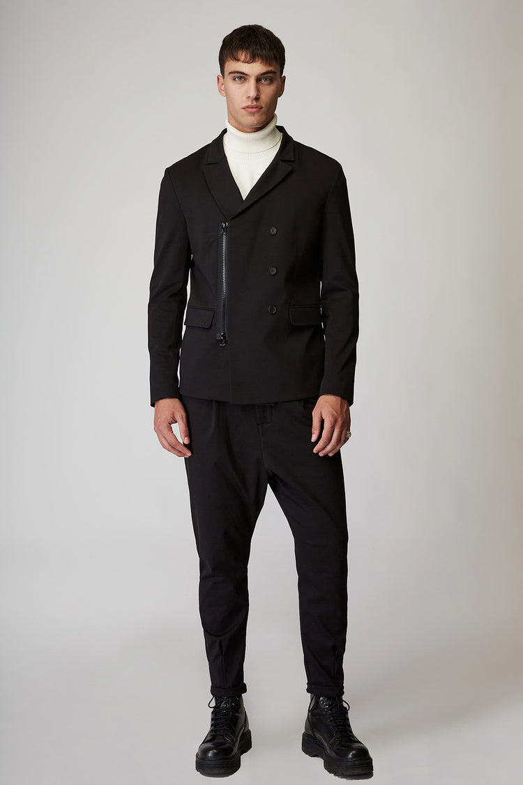 <tc>Mixed Style Blazer</tc>