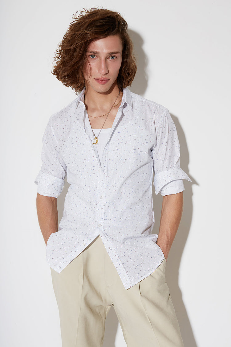 <tc>The Dot Canvas Shirt</tc>